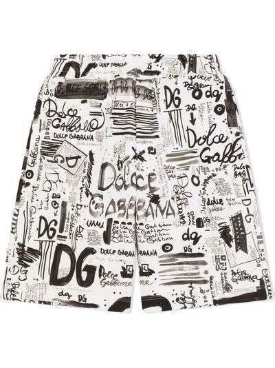 Dolce & Gabbana Kids шорты с логотипом