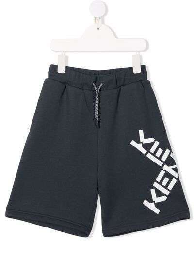 Kenzo Kids шорты с кулиской и логотипом