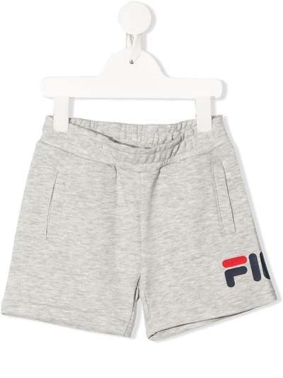 Fila Kids спортивные шорты с логотипом