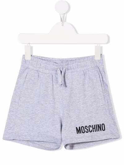 Moschino Kids шорты с логотипом