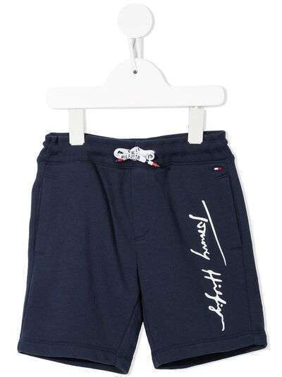 Tommy Hilfiger Junior шорты с кулиской и логотипом
