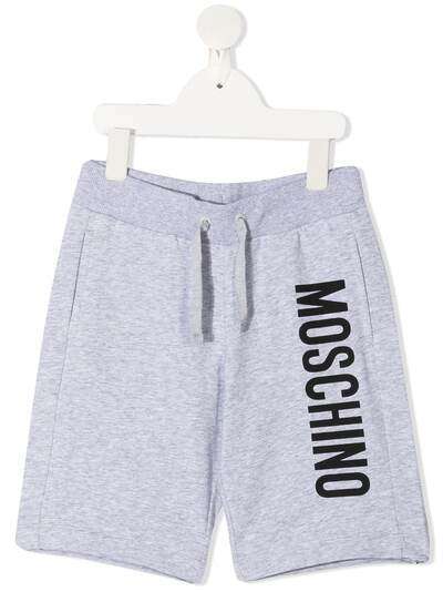 Moschino Kids шорты с логотипом