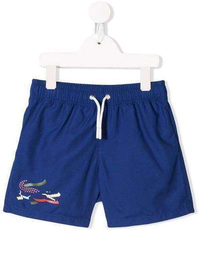 Lacoste Kids шорты с контрастным логотипом MJ330300X0U