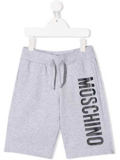 Moschino Kids спортивные шорты с логотипом HUQ007KDA13
