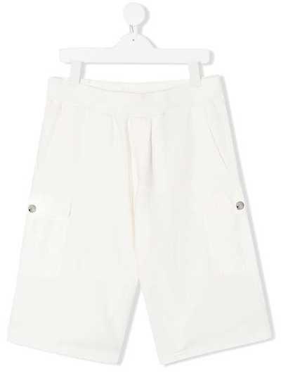 Moncler Kids шорты с накладным карманом 8H71920809AG034