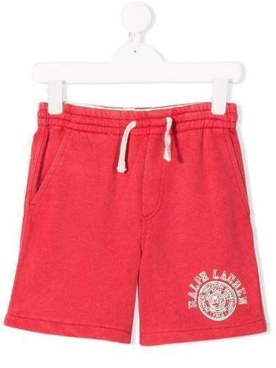Ralph Lauren Kids спортивные шорты с логотипом 322786409