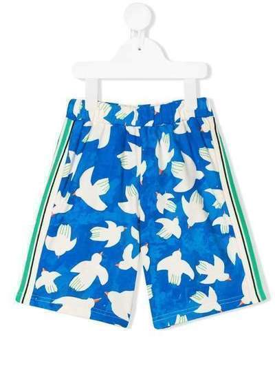 Noé & Zoë dove print bermuda shorts S20045