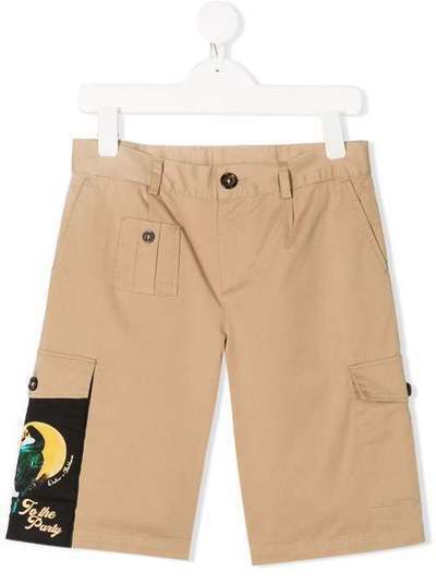 Dolce & Gabbana Kids bird-print shorts L42Q69LT365