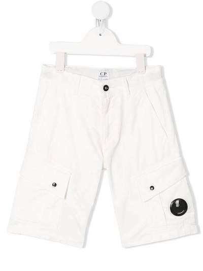 Cp Company Kids шорты карго с линзой 08CKBE042A005400G