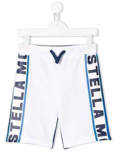 Stella McCartney Kids шорты с логотипом 539954SMJT8