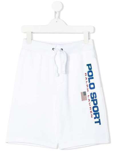 Ralph Lauren Kids длинные шорты с логотипом 321795481002