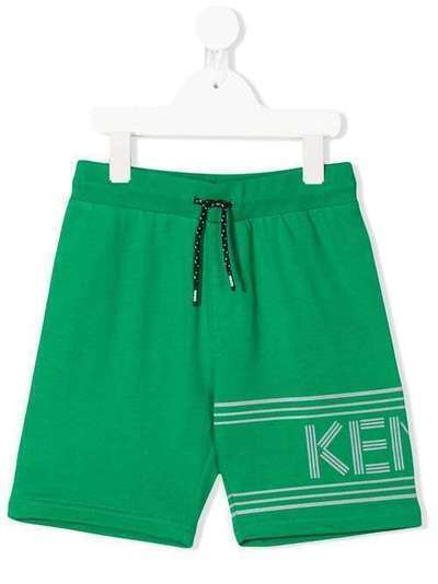 Kenzo Kids шорты с логотипом KQ25648
