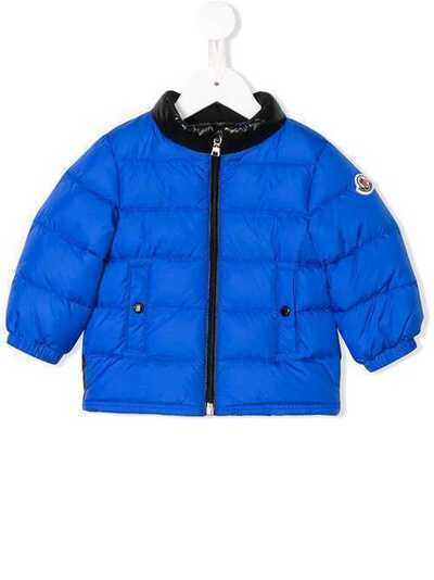 Moncler Kids куртка-пуховик 418940568352
