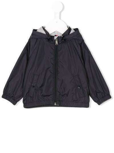 Moncler Kids легкая куртка с капюшоном D1951411810568352