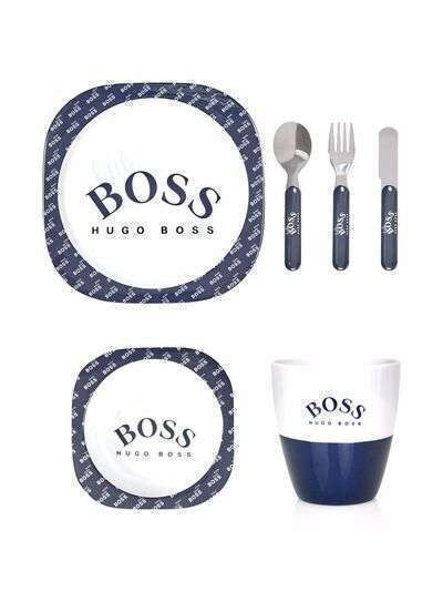 BOSS Kidswear комплект посуды с логотипом