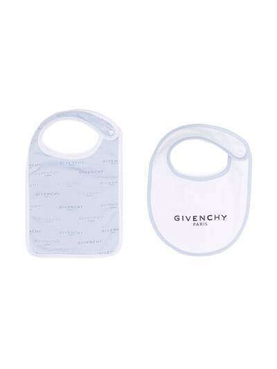 Givenchy Kids комплект из двух нагрудников с логотипом