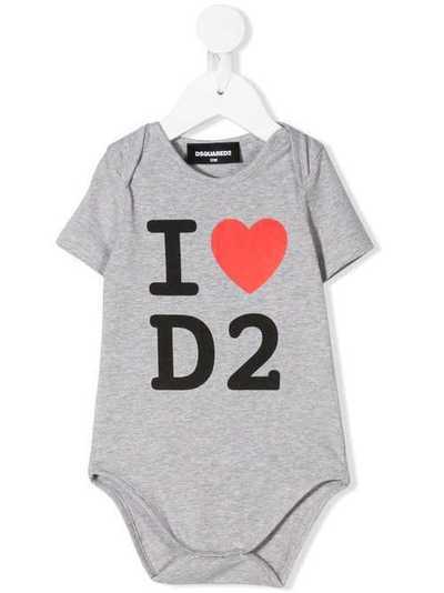 Dsquared2 Kids боди с логотипом DQ041YD00Y2