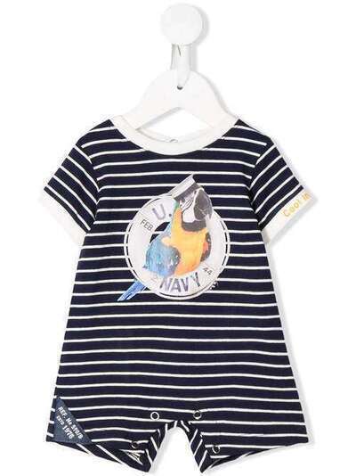 Lapin House short sleeve sailor parrot romper 201E5249