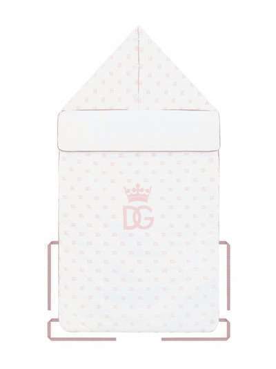 Dolce & Gabbana Kids конверт с логотипом DG