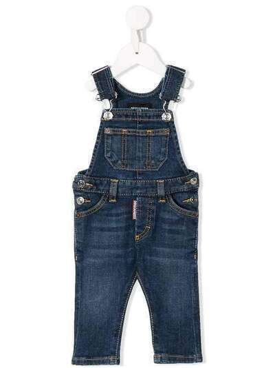 Dsquared2 Kids комбинезон с эффектом потертости DQ02XK