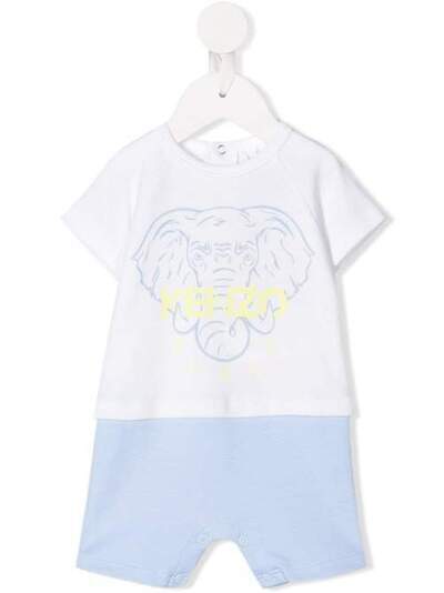 Kenzo Kids ромпер с логотипом KQ3354301