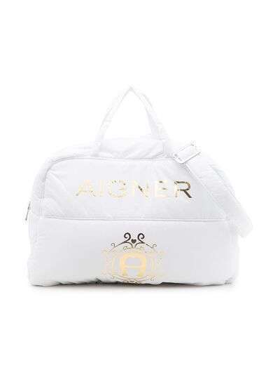 Aigner Kids пеленальная сумка с логотипом