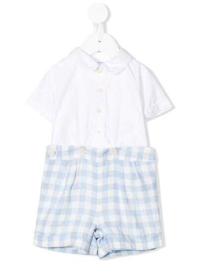 Ralph Lauren Kids комплект из топа и шортов в клетку 320784703