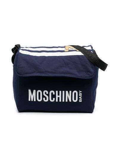 Moschino Kids пеленальная сумка Teddy Bear с логотипом