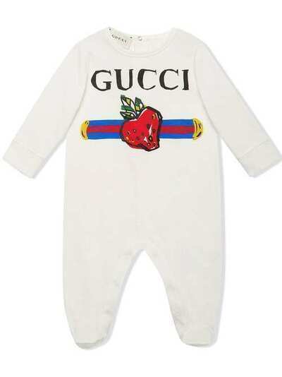 Gucci Kids комбинезон с логотипом 581015XJBJD