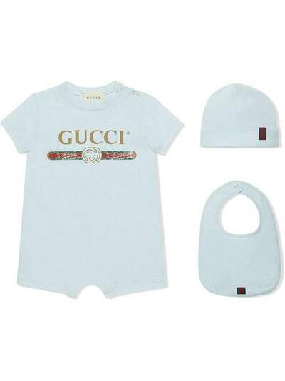 Gucci Kids подарочный набор с принтом 'Gucci' 548249X3L64