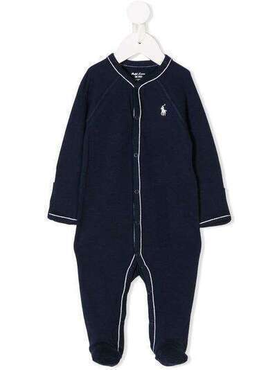 Ralph Lauren Kids пижама с вышивкой логотипа 320552445