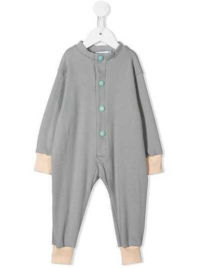 Eshvi Kids пижама в рубчик на пуговицах AW2001A