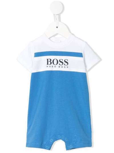 Boss Kids комбинезон в стиле колор-блок с логотипом J9424681P