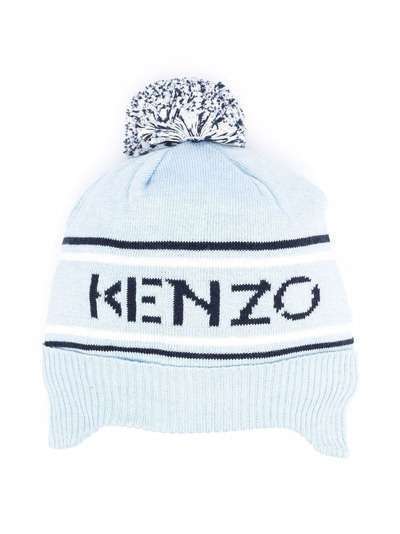 Kenzo Kids шапка бини с вышитым логотипом
