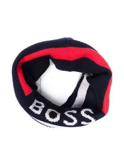 BOSS Kidswear шарф с логотипом