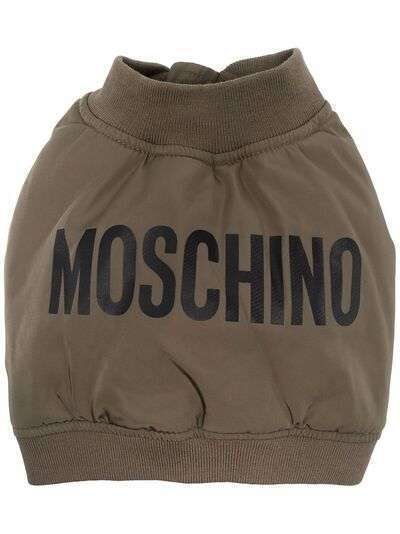 Moschino жилет для питомца на молнии с логотипом