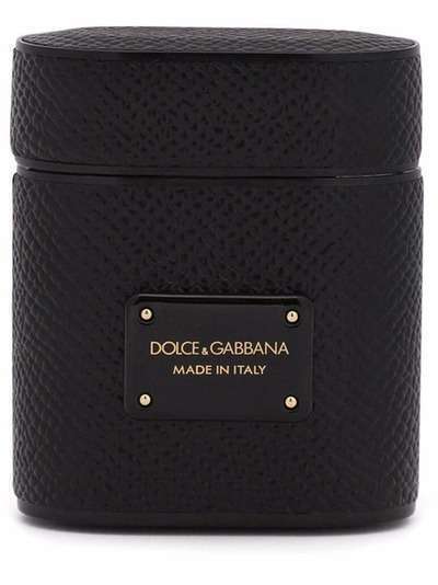 Dolce & Gabbana чехол для Airpods с нашивкой-логотипом