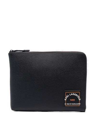 Karl Lagerfeld сумка для ноутбука RSG из сафьяновой кожи