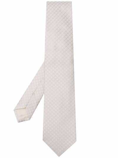 D4.0 шелковый галстук с вышивкой