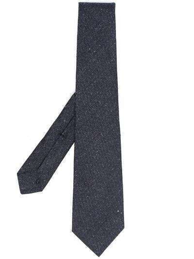 Kiton меланжевый галстук
