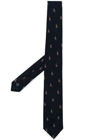 Polo Ralph Lauren галстук с вышивкой