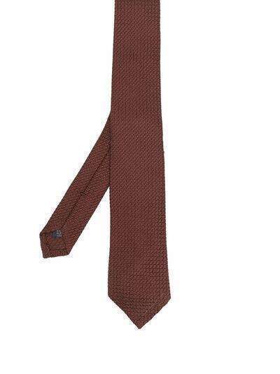 Tagliatore шелковый галстук с вышивкой