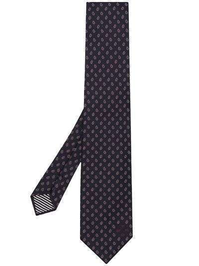 ETRO галстук с принтом