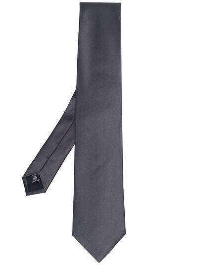 Corneliani шелковый галстук с заостренным кончиком