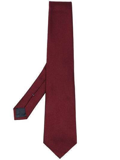 Ermenegildo Zegna embroidered silk tie