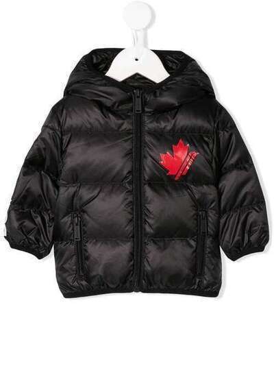 Dsquared2 Kids пальто с капюшоном и логотипом DQ03LRD00WQ