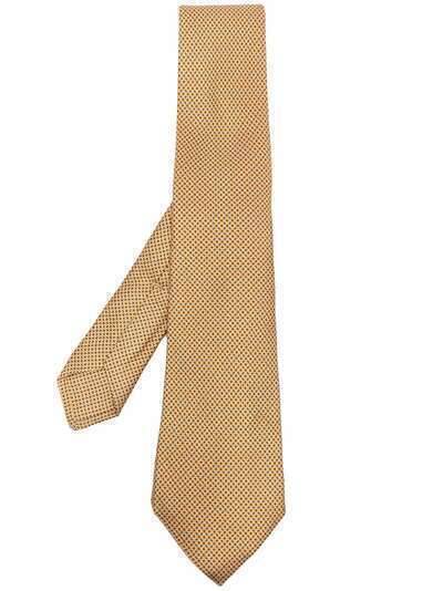 Kiton галстук с заостренным концом