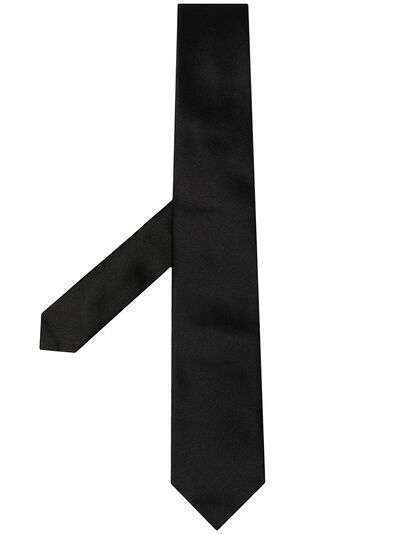 Ermenegildo Zegna однотонный галстук