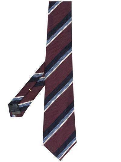 Canali галстук в диагональную полоску