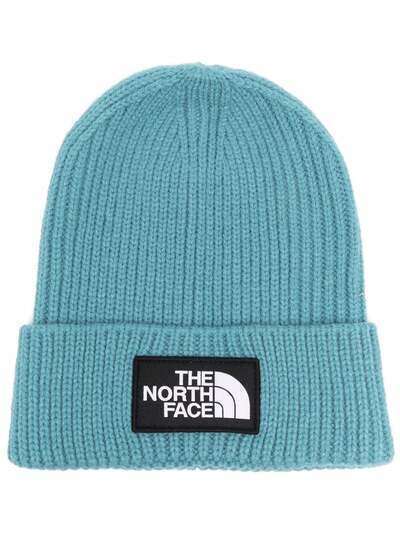 The North Face шапка бини с нашивкой-логотипом
